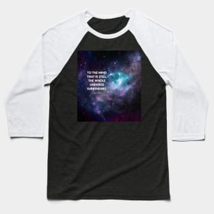 Universe Quote Design. Baseball T-Shirt